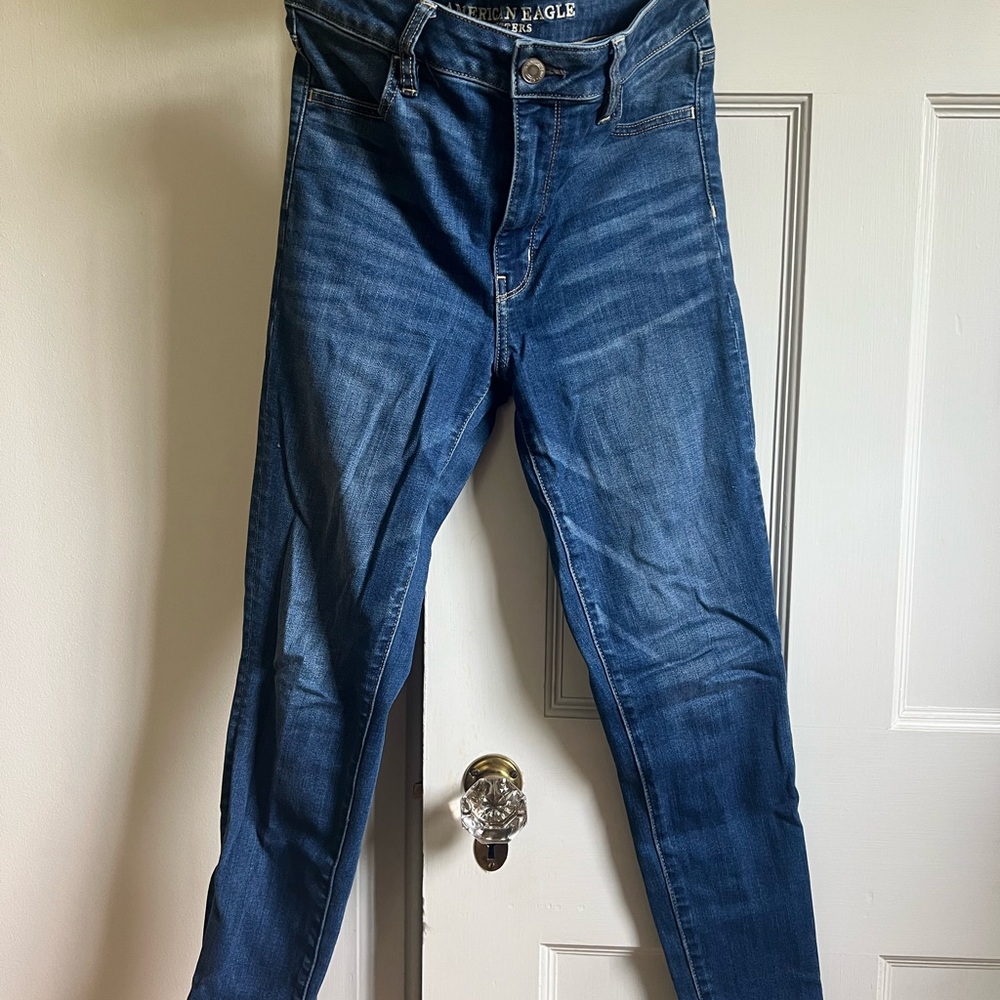 American Eagle Outfitters Blue Skinny Jeans